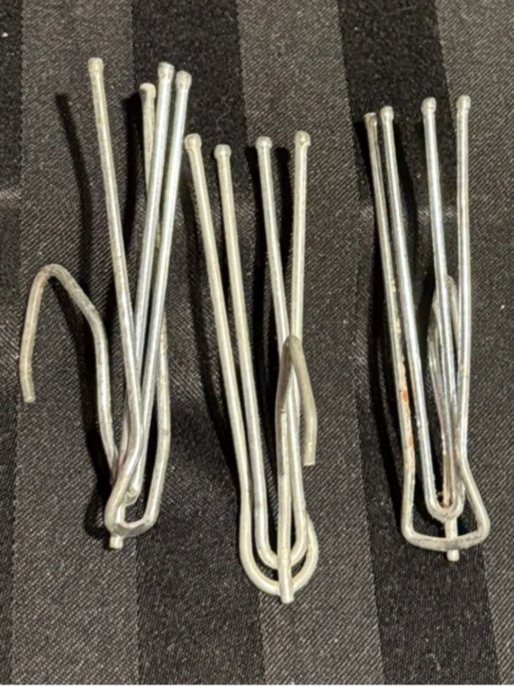 Lot of Vintage-Metal Drapery Hooks #44